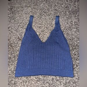 Women’s Aerie Ribbed Knit Crop Top Size Large